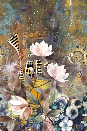 几何印花华亿平台图片