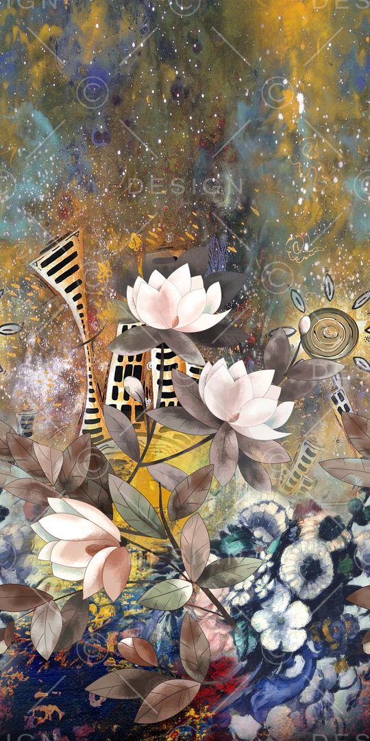 几何印花华亿平台图片