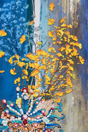 真丝印花华亿平台图片