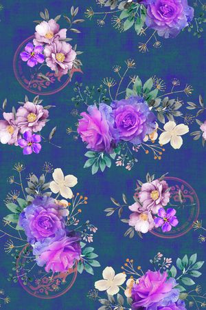 定位花印花华亿平台图片