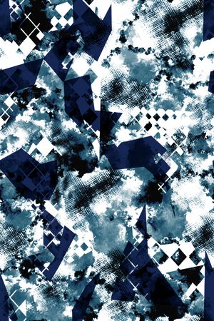 几何印花华亿平台图片