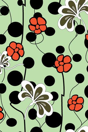 连衣裙印花华亿平台图片