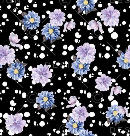 连衣裙印花华亿平台图片