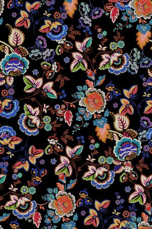 复古印花华亿平台图片