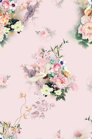 连衣裙印花华亿平台图片