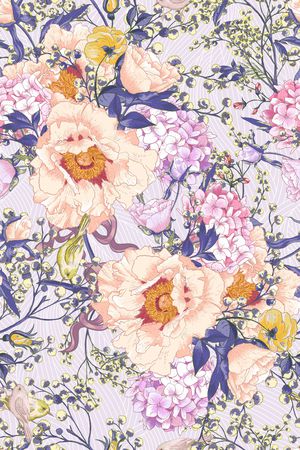 绿植树叶印花华亿平台图片