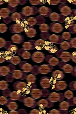 连衣裙印花华亿平台图片