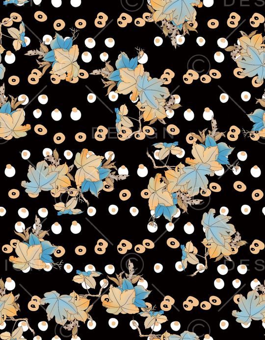 连衣裙印花华亿平台图片