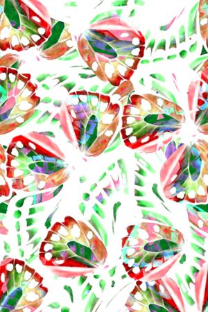 小清新印花华亿平台图片