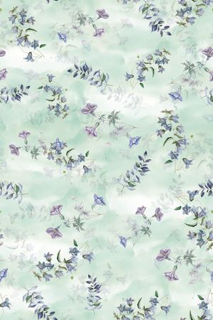 绿植树叶印花华亿平台图片