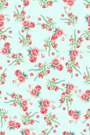 连衣裙印花华亿平台图片