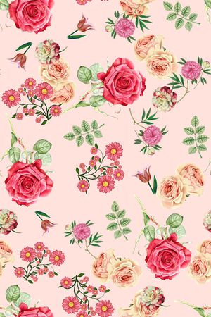 连衣裙印花华亿平台图片