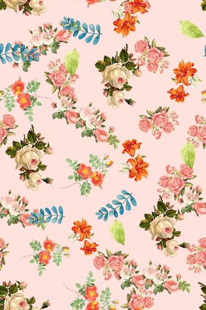 连衣裙印花华亿平台图片