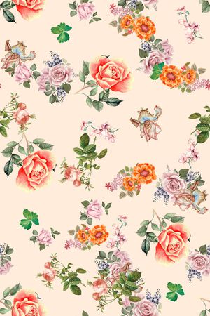 连衣裙印花华亿平台图片