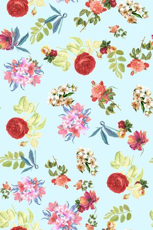 连衣裙印花华亿平台图片