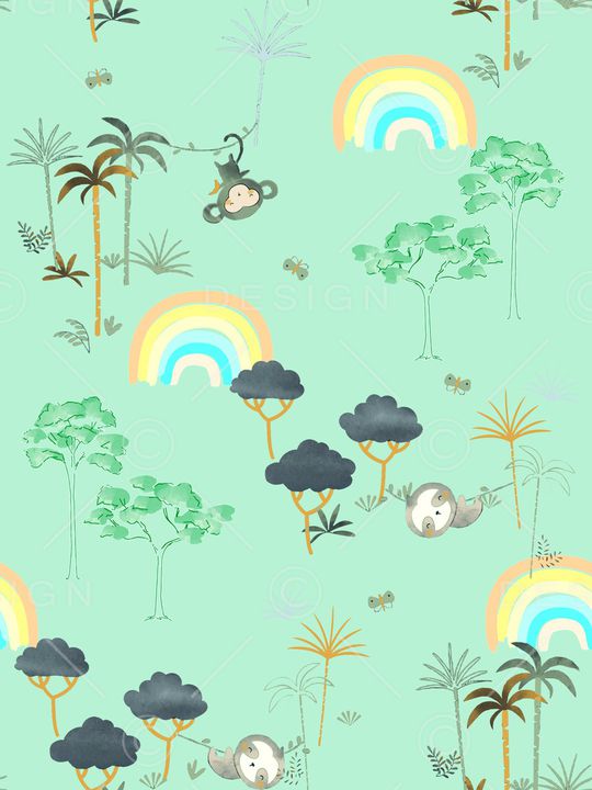 卡通印花华亿平台图片