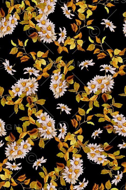 绿植树叶印花华亿平台图片