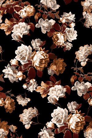 绿植树叶印花华亿平台图片