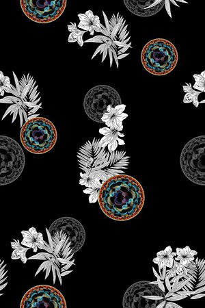 几何印花华亿平台图片