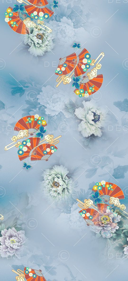 绿植树叶印花华亿平台图片