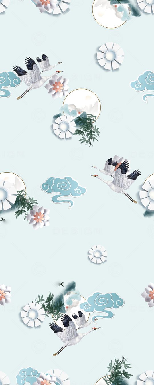 绿植树叶印花华亿平台图片