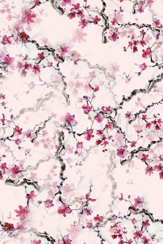 绿植树叶印花华亿平台图片