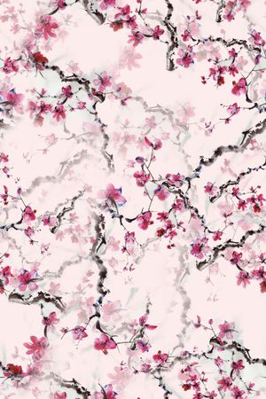 绿植树叶印花华亿平台图片