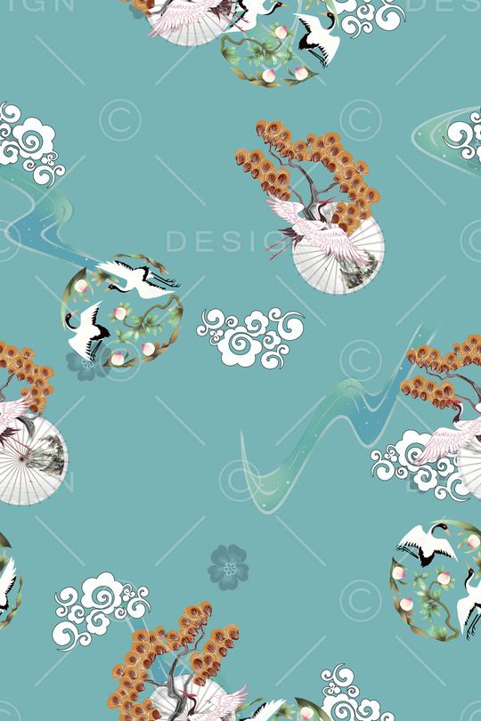 旗袍印花华亿平台图片