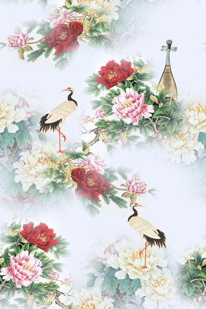 绿植树叶印花华亿平台图片