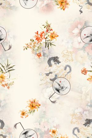 绿植树叶印花华亿平台图片