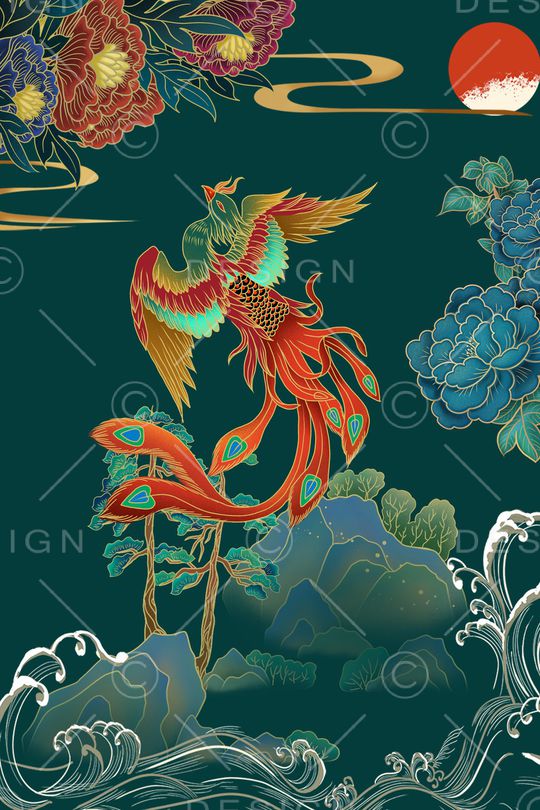 定位花印花华亿平台图片