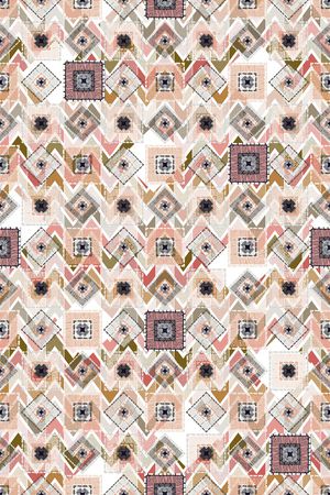 几何印花华亿平台图片