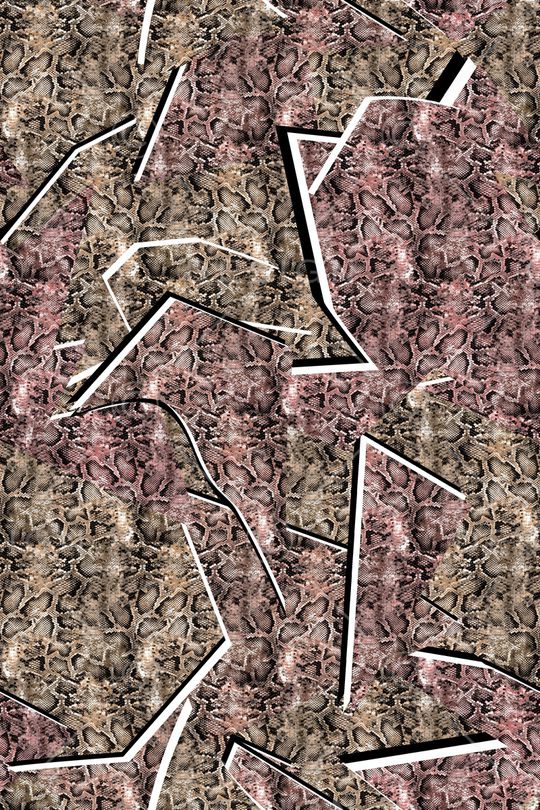 几何印花华亿平台图片