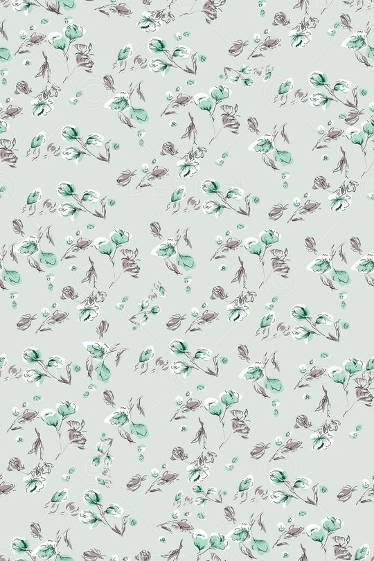 抽象花卉印花华亿平台图片