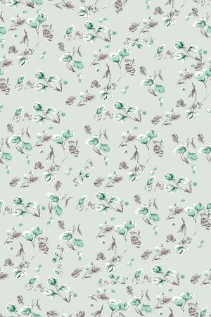 抽象花卉印花华亿平台图片