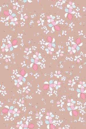 抽象花卉印花华亿平台图片