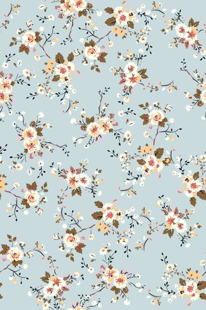 抽象花卉印花华亿平台图片