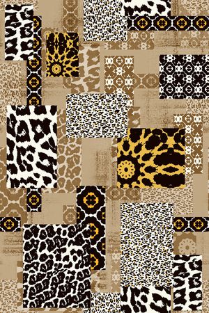 几何印花华亿平台图片