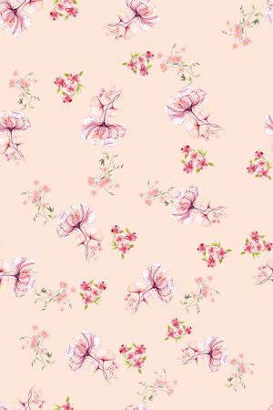 连衣裙印花华亿平台图片