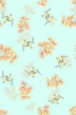 连衣裙印花华亿平台图片