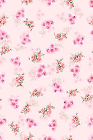 连衣裙印花华亿平台图片