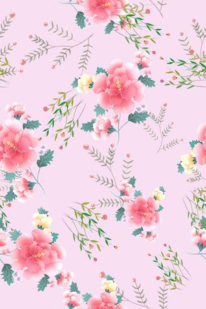 连衣裙印花华亿平台图片