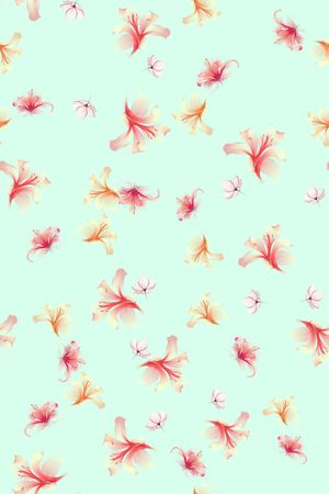 连衣裙印花华亿平台图片