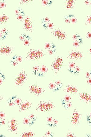 连衣裙印花华亿平台图片