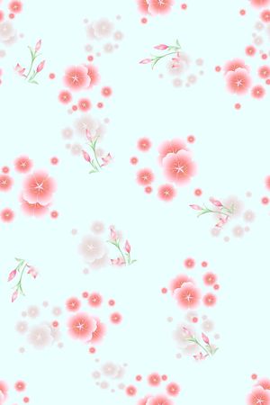 连衣裙印花华亿平台图片