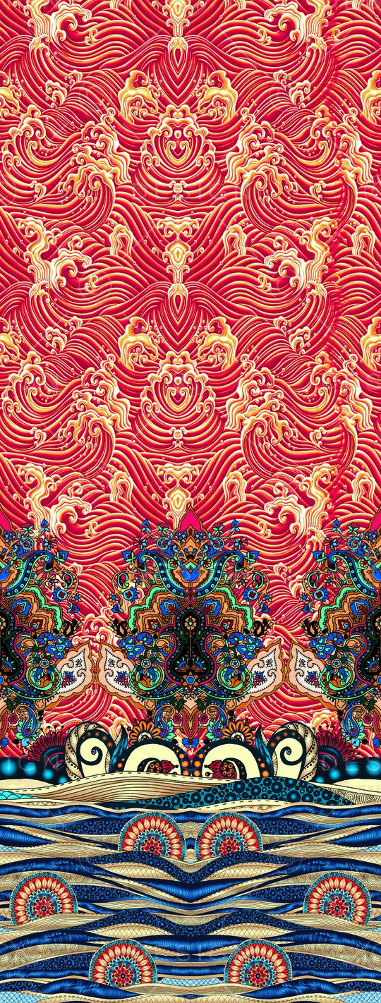 几何印花华亿平台图片