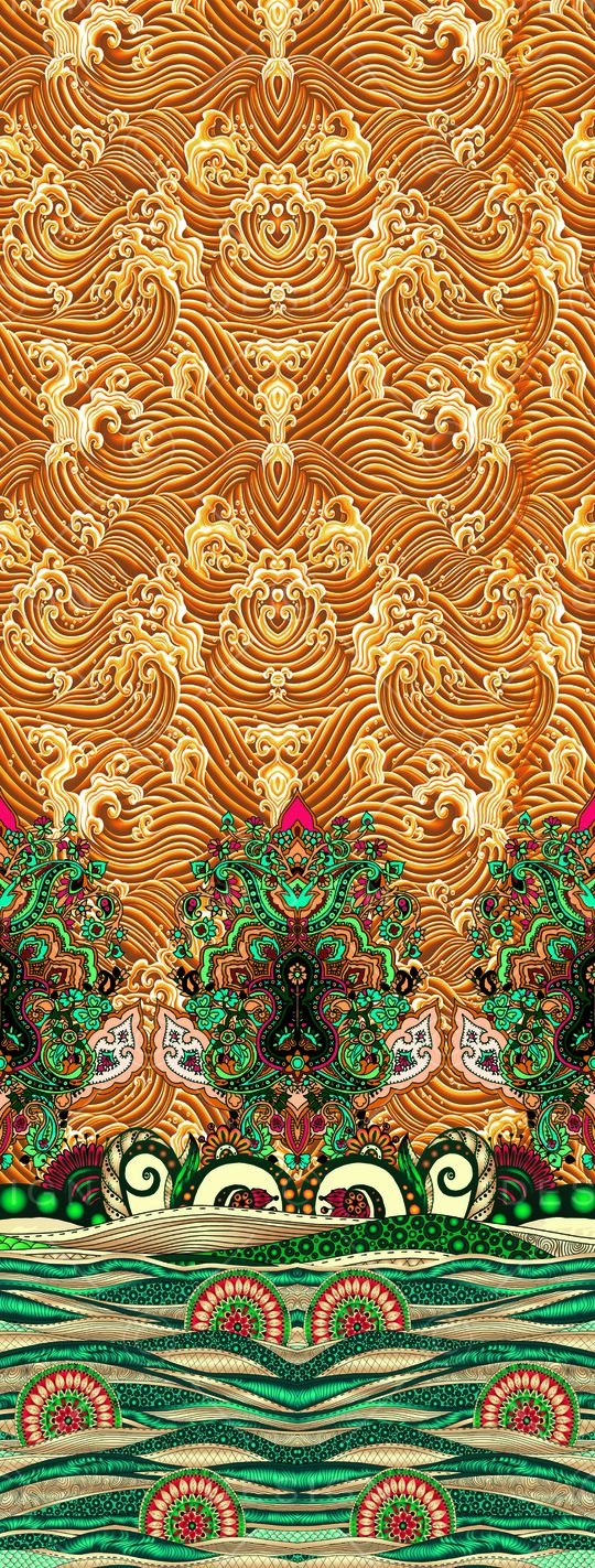 几何印花华亿平台图片