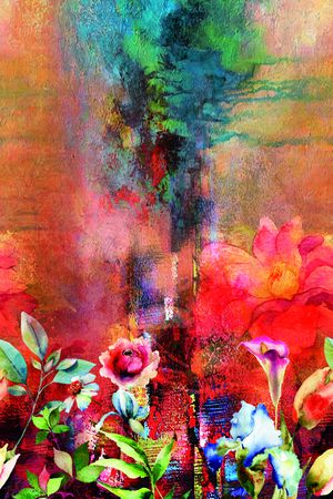 定位花印花华亿平台图片