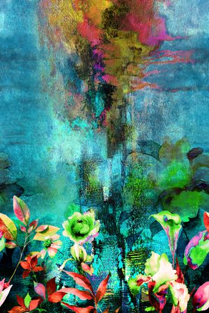 定位花印花华亿平台图片