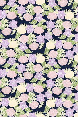 小碎花印花华亿平台图片